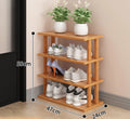 Home economy door multi-layer shoe storage artifact saves space, rental house shoe cabinet, shoe rack Oasis Select 4 layers 47