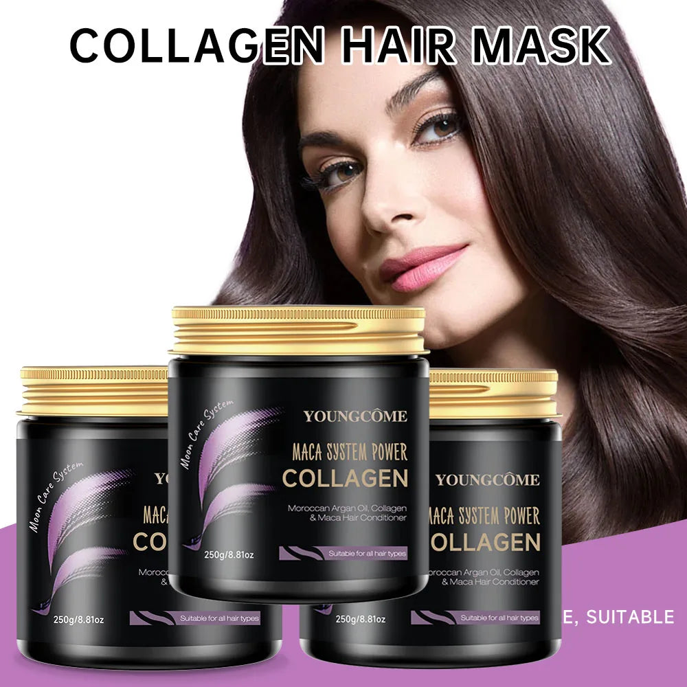 YOUNGCOME Collagen & Keratin Hair Mask – Frizz Control 250g