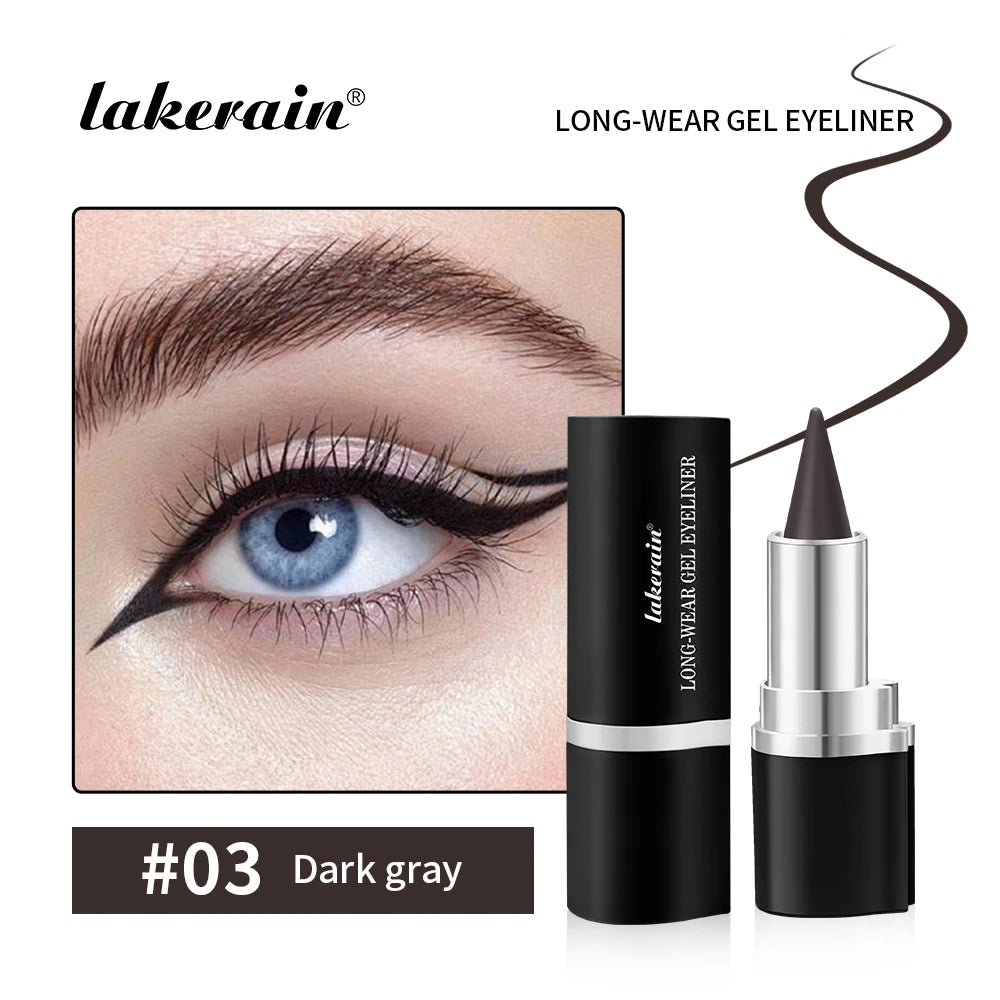 Matte Eyeliner Pen White Black Brown Easy Wear Solid Eye Liner Pencil LongLasting Tattoo Liner Eyeshadow Gel Eye Cosmetics Oasis Select 03