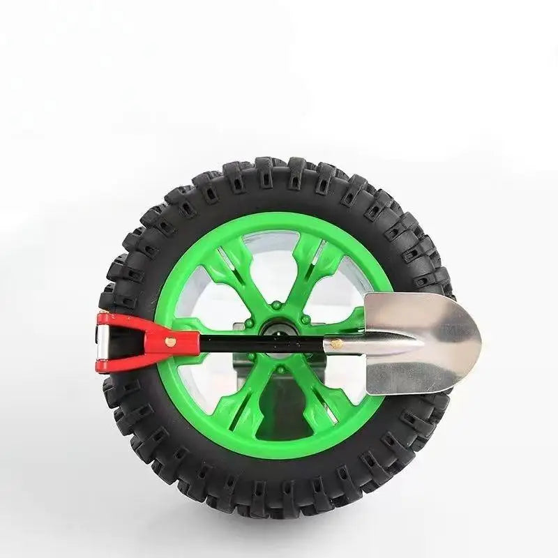 Set High Vis Mini Vehicle Tire Rear Decor; Durable Mini Spare Tire Kit; Easy Install for Extended Travel Oasis Select A6