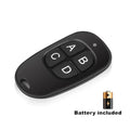 1-50PCS Remote Control 433MHz Car Key Garage Door Gate Opener Remote Control Duplicator Clone Cloning Code 4-Button Transmitter Oasis Select 1PC
