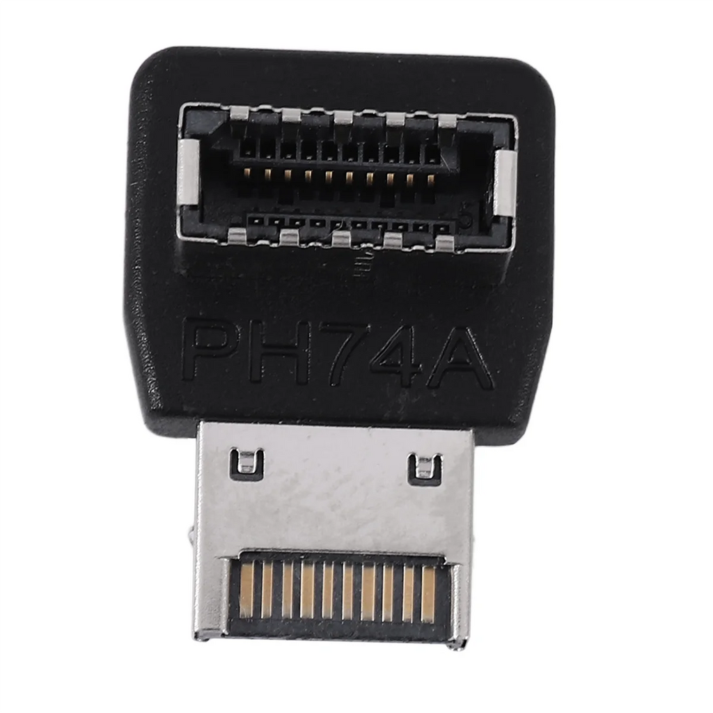 Computer Motherboard Type-E USB 3.1 Type-E Interface 90 Degree Steering Elbow Front Type-C Installed Adapter(PH74A) Oasis Select Default Title