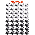 10/20/40pcs Cable Organizer Clips Cable Management Wire Manager Cord Holder Charging Data Line Bobbin Winder Wall Mounted Hook Oasis Select 40pcs-Mix