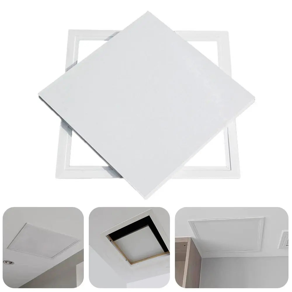 Aluminum Alloy Access Panel Easy-Snap Opening Flush Inspection Hole Removable Inspection Port Hatch Decoration Universal Oasis Select