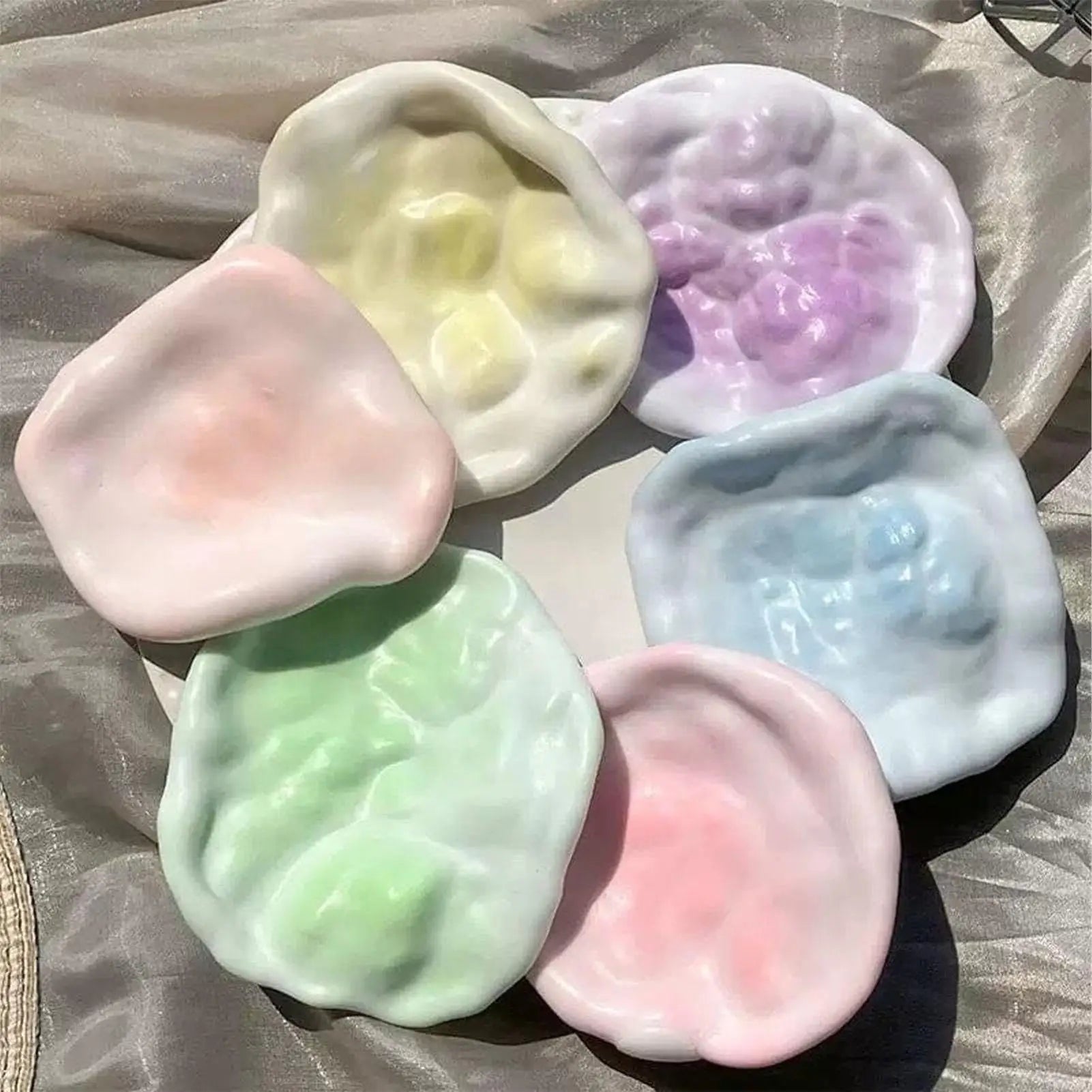 Squeeze Toys 1PC Interesting Sensory Toys Stress Relief Deformable Squeeze Handmade Finger Pinch Creative Squeezing Soothing Toy Oasis Select