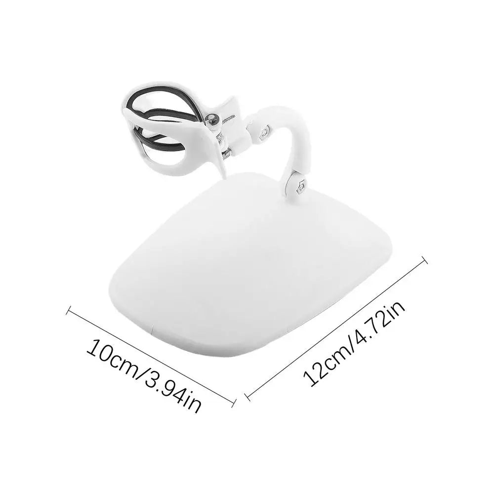 Nail Polish Bottle Holder Display Fixing Clip Adjustable Gel Nail Polish Holder Organizer for Beauty Women Girls Home Manicure Oasis Select CN White