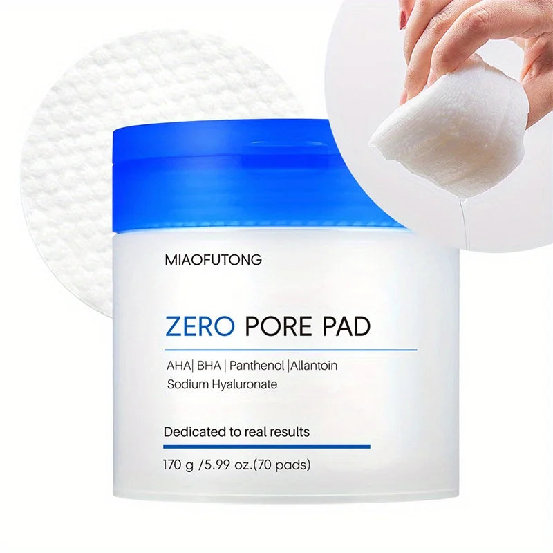 70PCS hyaluronic acid cleansing and makeup remover pads, cotton pad makeupremover pads, gently clean and remove makeupmoisturize Oasis Select 170G