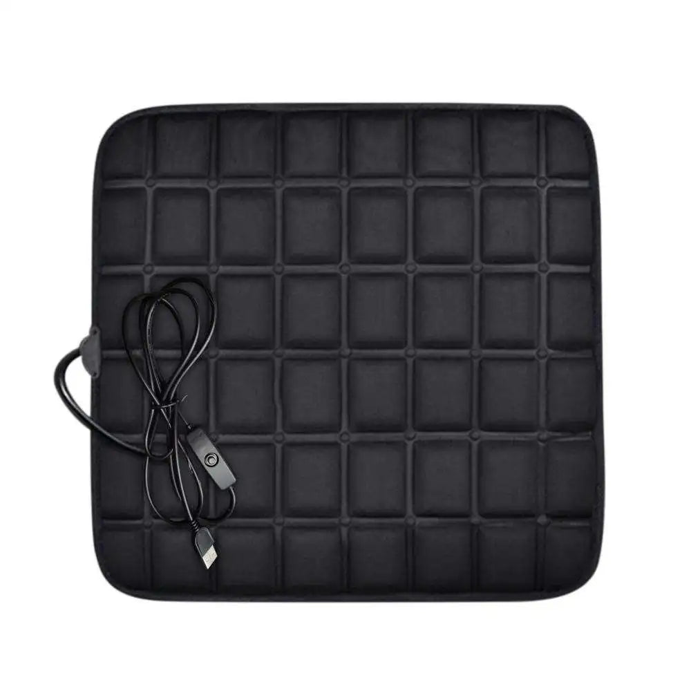 Electric Heating Pads 12V Car Seat Heated Cover Universal Front Seat Cushion Adjustable Temperature Winter Auto Seat Warmer Oasis Select
