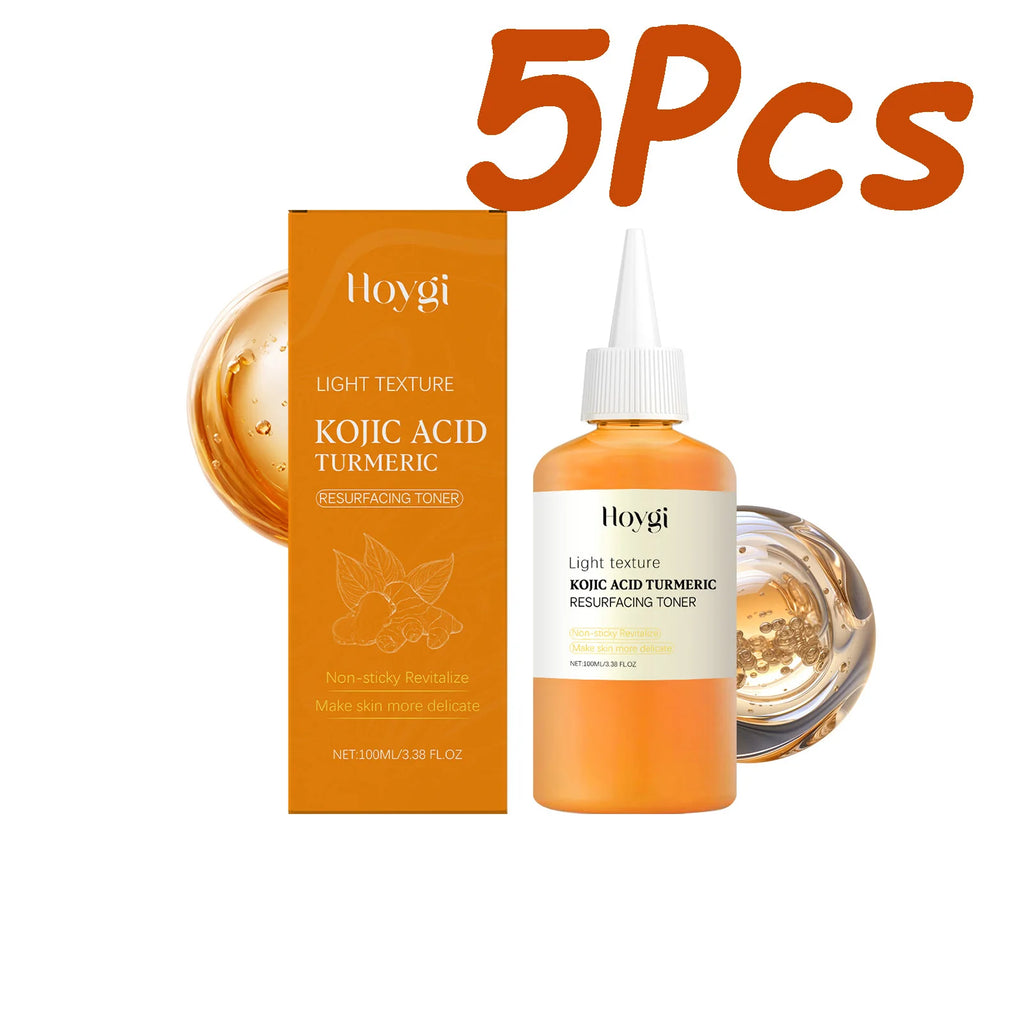 Kojic Acid Turmeric Brightening Face Toner – Hoygi 100ml Brightening Face Toner Oasis Select 5 x 100ml Boxed