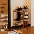 Simple shoe rack household door shoe cabinet multi-layer small narrow home shelf storage entrance bedroom living room dormitory Oasis Select 5 layers of boots
