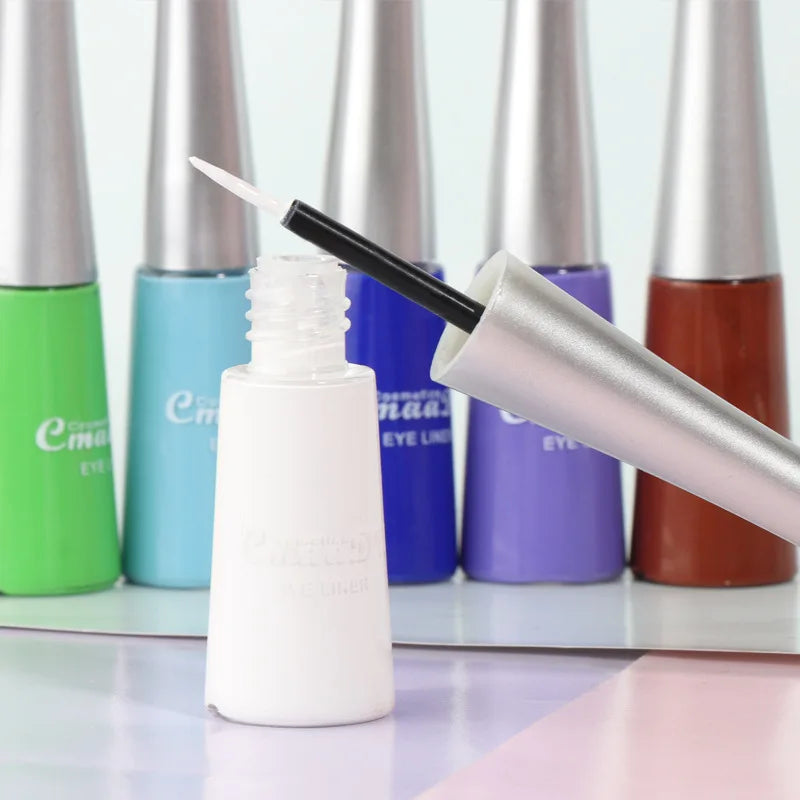 CmaaDU 14 Colors Long-lasting Liquid Eyeliner Set Bright color, Easy to Paint Waterproof smooth fast vivid matte eye makeup Oasis Select