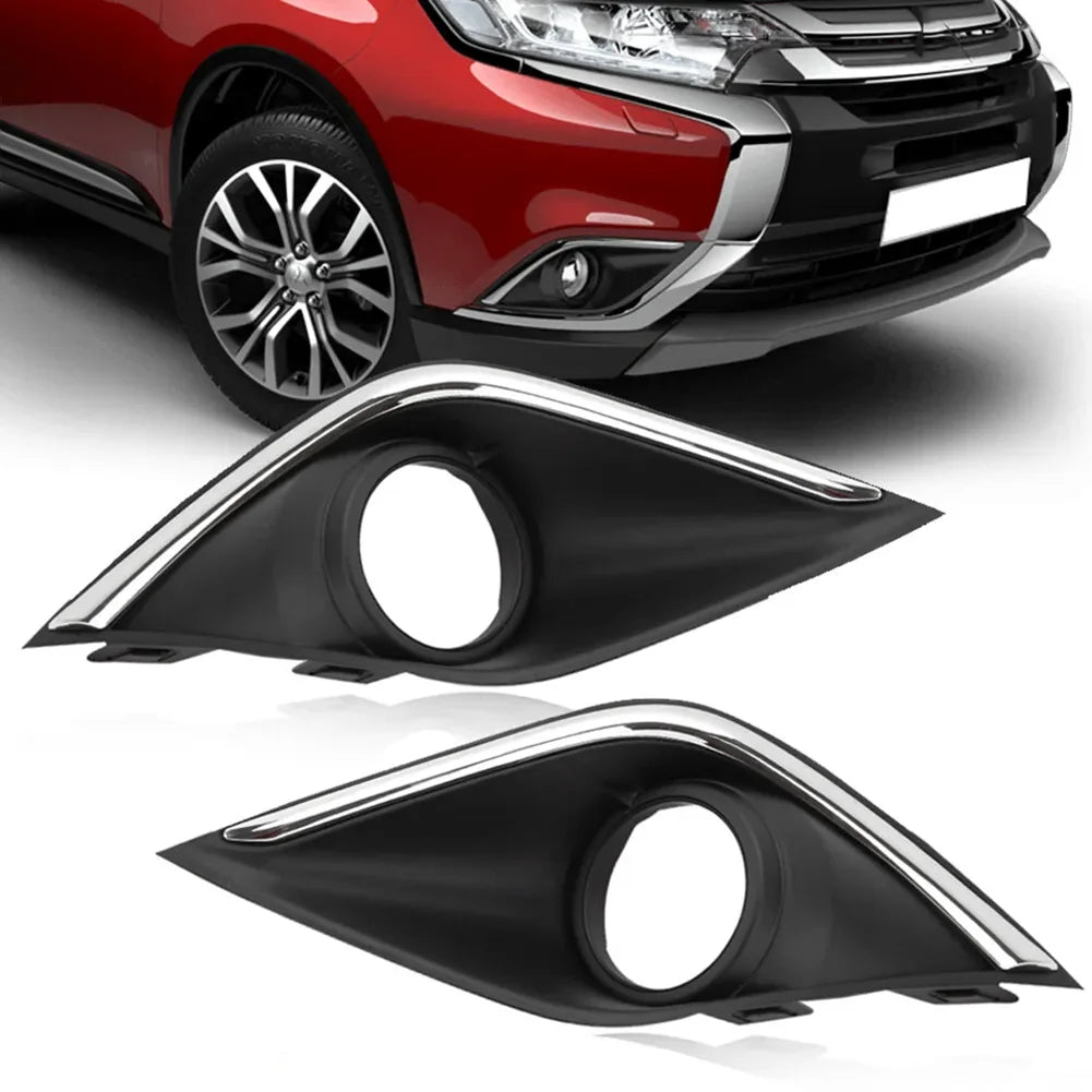 Trim Bezel Pair Fog Light Cover Fog Light Lamp Frame Hote Sale Brand New Fog Light Lamp Frame Cover Type Fog Light Chrome Cover Oasis Select