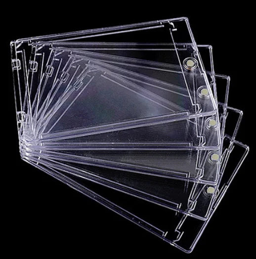 Clear Magnetic Trading Card Display Case | Kpop & Game Cards