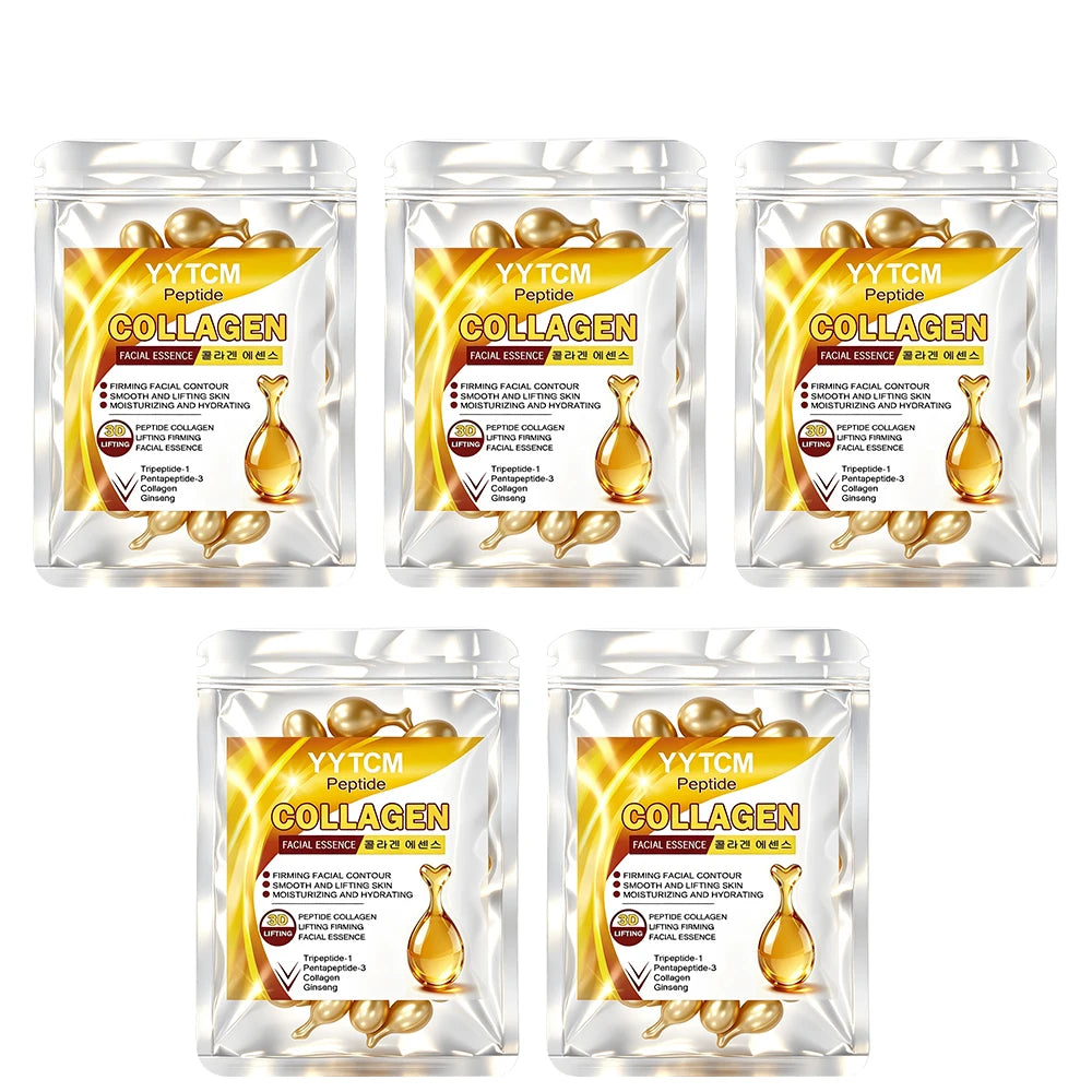 Polypeptide Collagen Essence Capsules – Firming Face Serum Face Serum Capsules Oasis Select 5 Bags