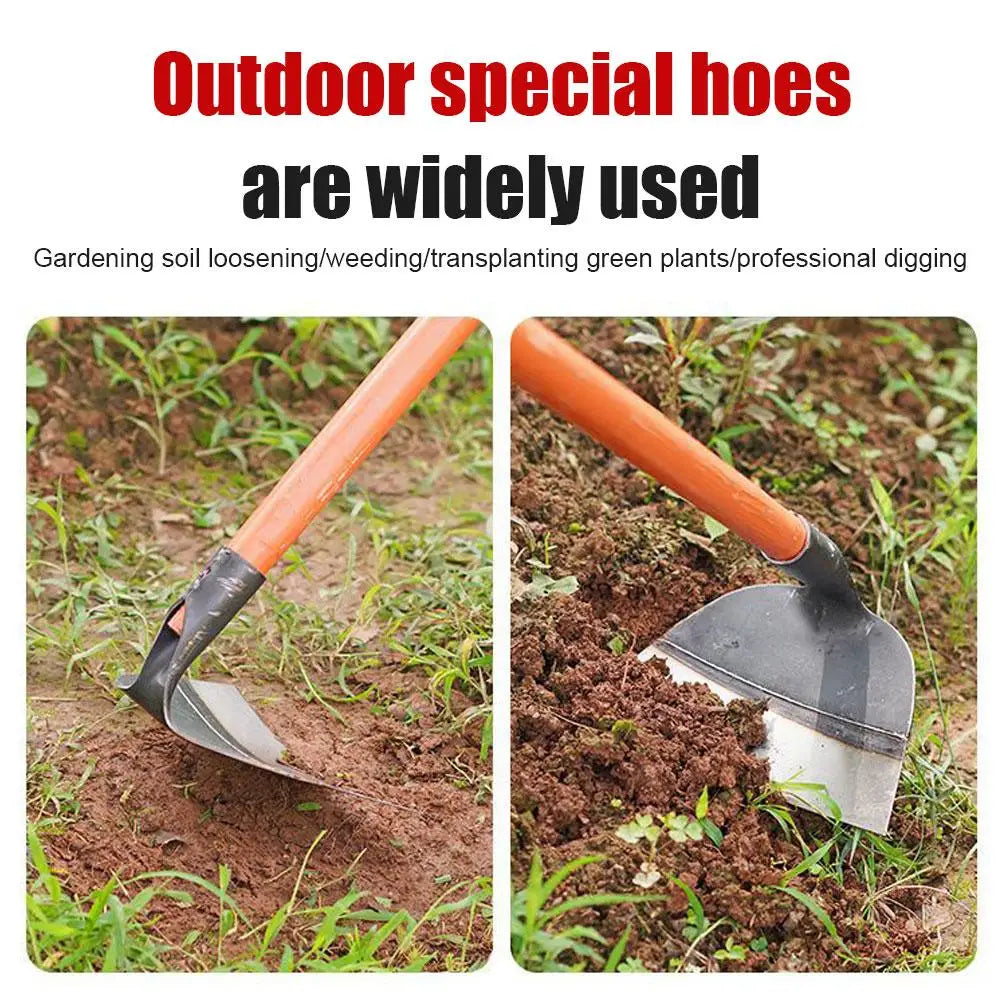Farm Hoe Agricultural Weeding Hoe Planting Vegetable Gardening Loosening Soil Weeding Tools For Agriculture Tilling Oasis Select
