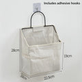 Student dorm storage basket hanging storage bag bedside storage rack wall-mounted storage basket for keys water cups charger etc Oasis Select Wall hanging bag