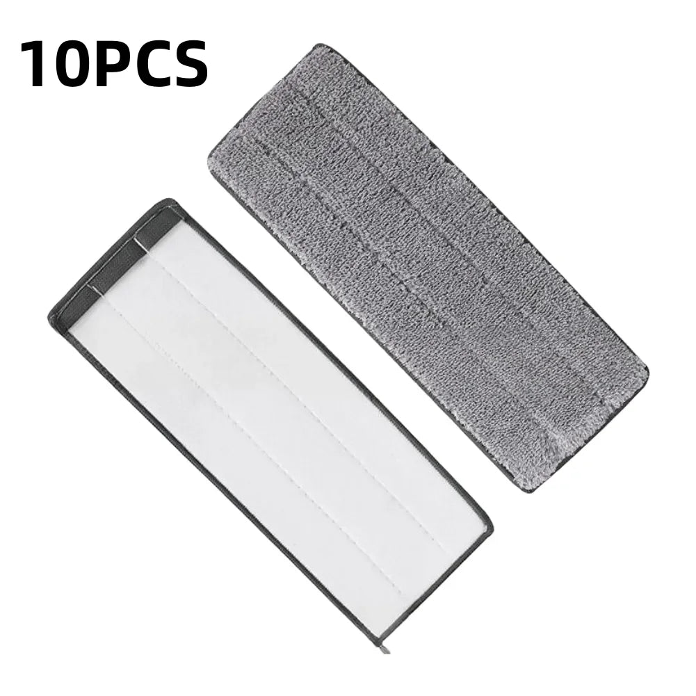 42cm Flat Mop No need to hand-wash floor squeeze mop Lazy Mop Absorbent Flat Mop Wet & Dry Absorbent Mop Cleaning Tools Oasis Select Mop10PCS
