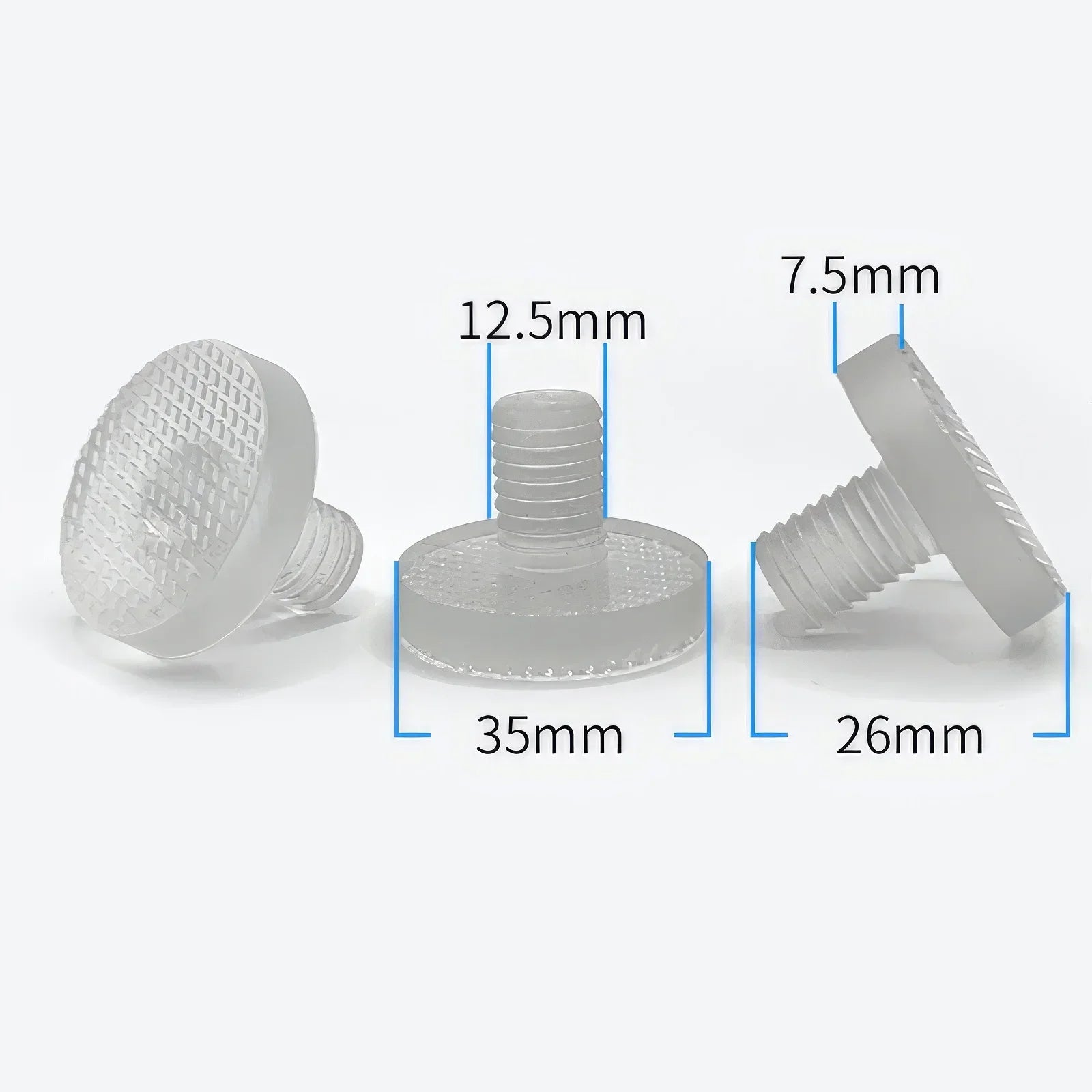 Mini Rubber Hole Plugs – Furniture Leg Caps & Floor Protectors