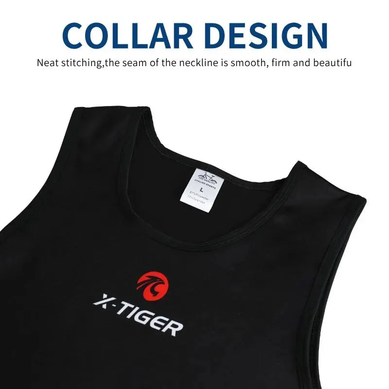 X-TIGER Winter Cycling Base Layer Sleeveless Fleece Sports Bike Jerseys Shirt Warm Bike Underwear Bicycle Keep Warm Oasis Select