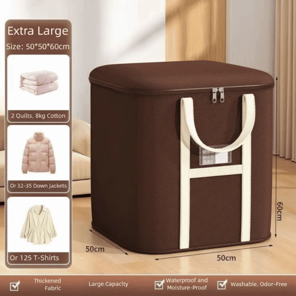 Durable Large Capacity Moving Packing Bag Multipurpose with Zipper Quilt Storage Bag Waterproof Woven Bag Packing Supplies Oasis Select XXL