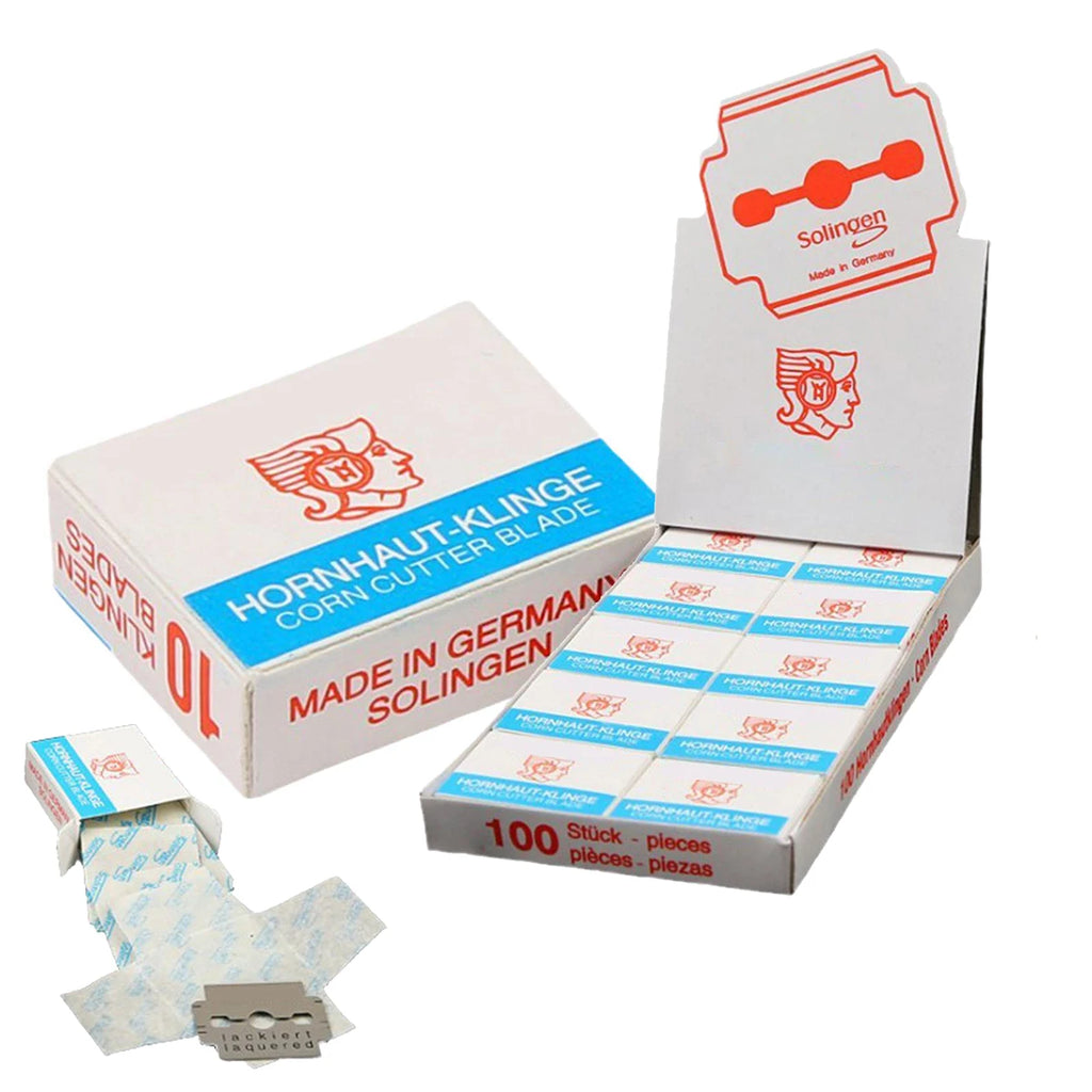 100x Callus Shaver Replacement Blades – Stainless Steel Pedicure Pedicure Replacement Blades Oasis Select 2 Boxes