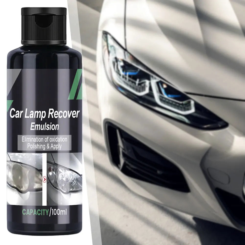 Car Headlight Lens Restorer – Removes Oxidation & Yellowing