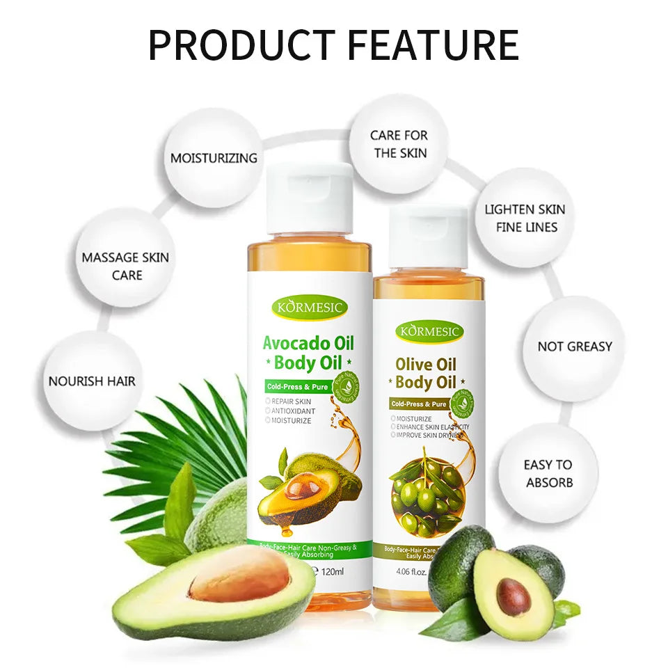 YOUNGCOME Olive & Coconut Massage Oil – Moisturizing Body 120ml