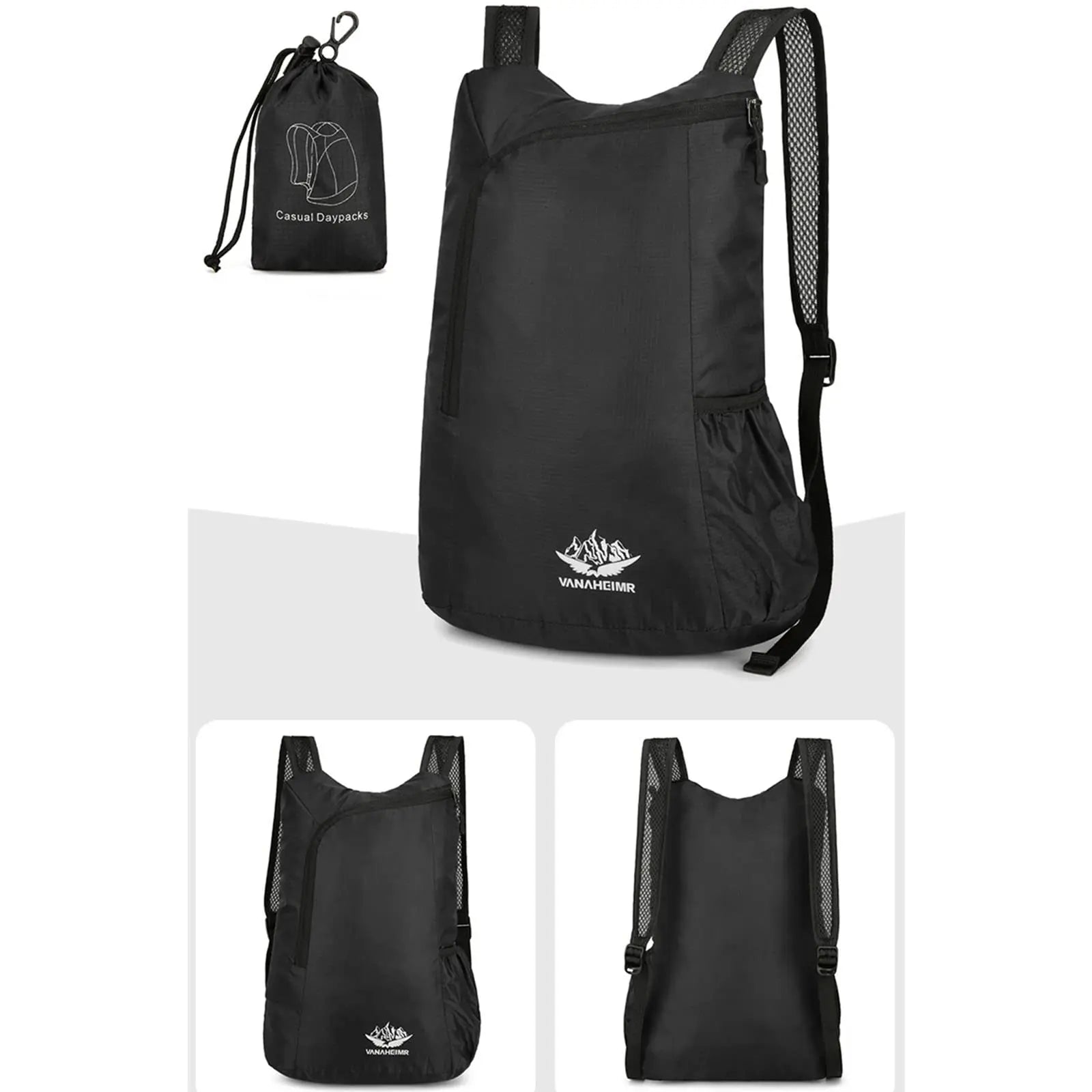 Ultralight Waterproof Folding Backpack - High-Volume Portable Travel Bag Lightweight Outdoor Sports Daypack for Men And Women Oasis Select