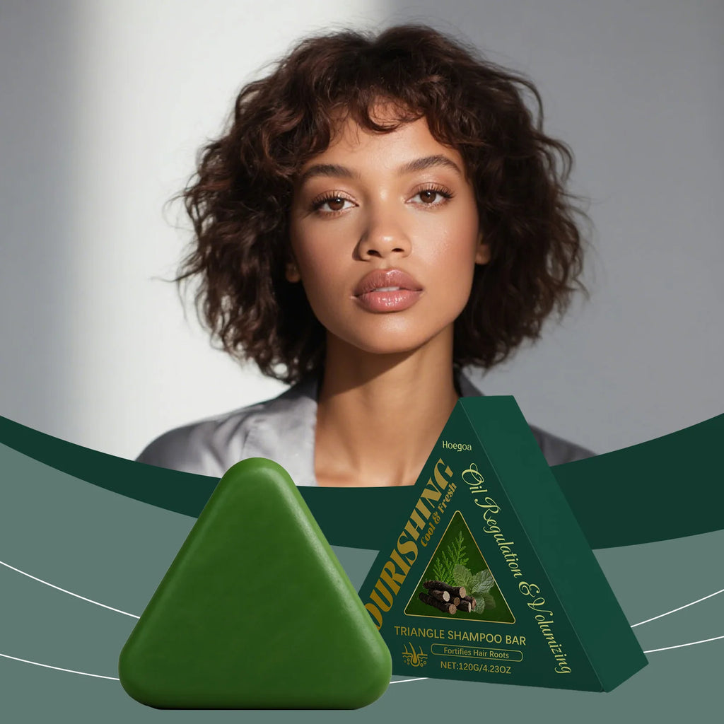HOEGOA Anti-Hair Loss Shampoo Bar – Scalp & Volume 120g Solid Shampoo Bar Oasis Select