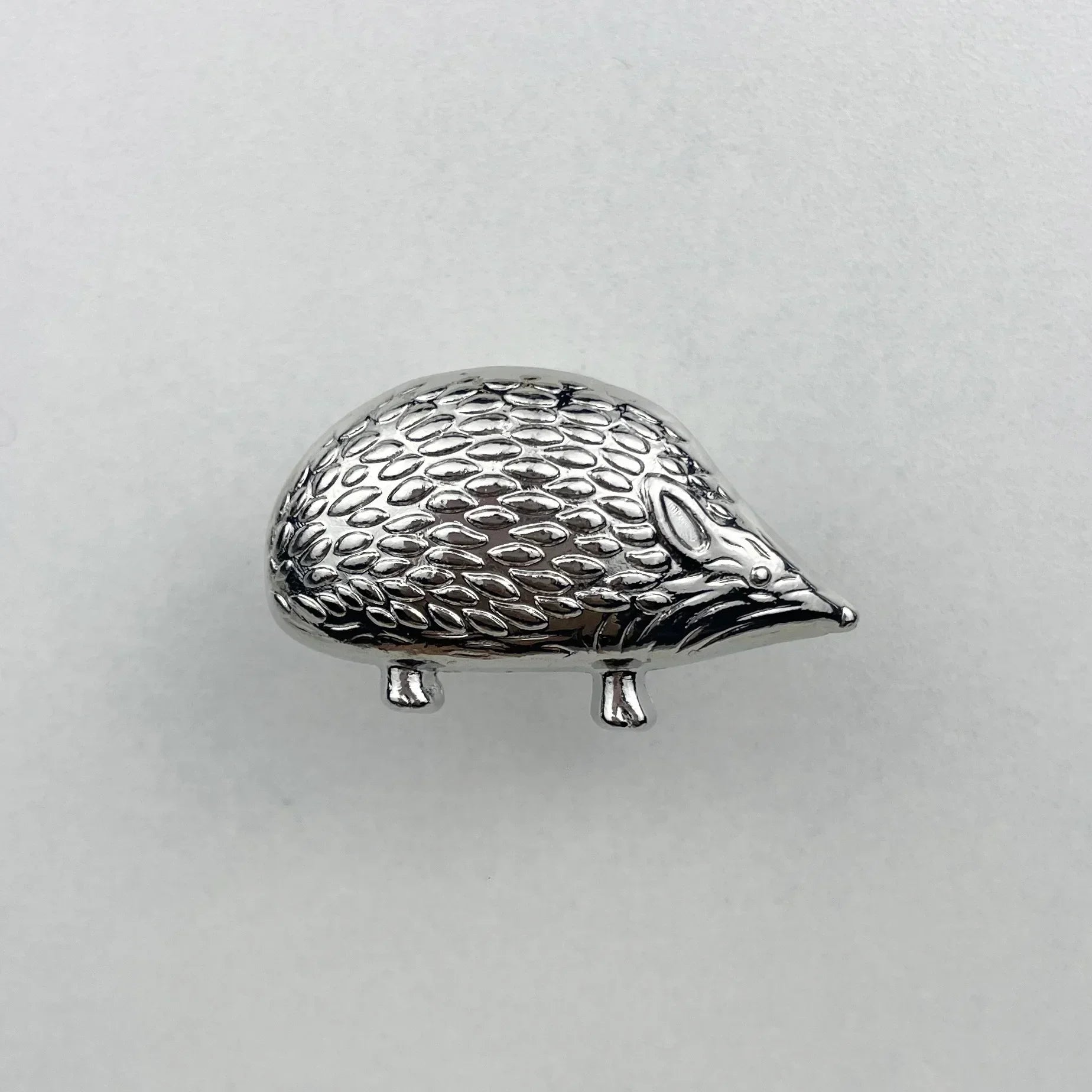 10PC Cute Hedgehog Drawer Knobs Furniture Handle Single Hole Cabinet Door Handle Kitchen Cabinet Wardrobe Handle Oasis Select silvery 10PC