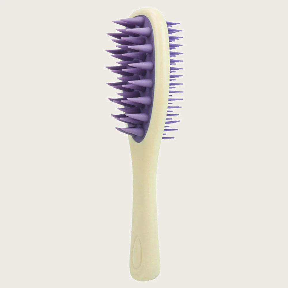 Long Handle Scalp Massage Shampoo Brush & Hair Detangler Comb Scalp Massage Brush Oasis Select beige