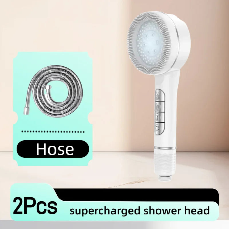 Shower Head Adjustable High Pressure Faucet Filter for Shower Spray Nozzle with Hose Bathroom Showers Accessories Oasis Select style 4