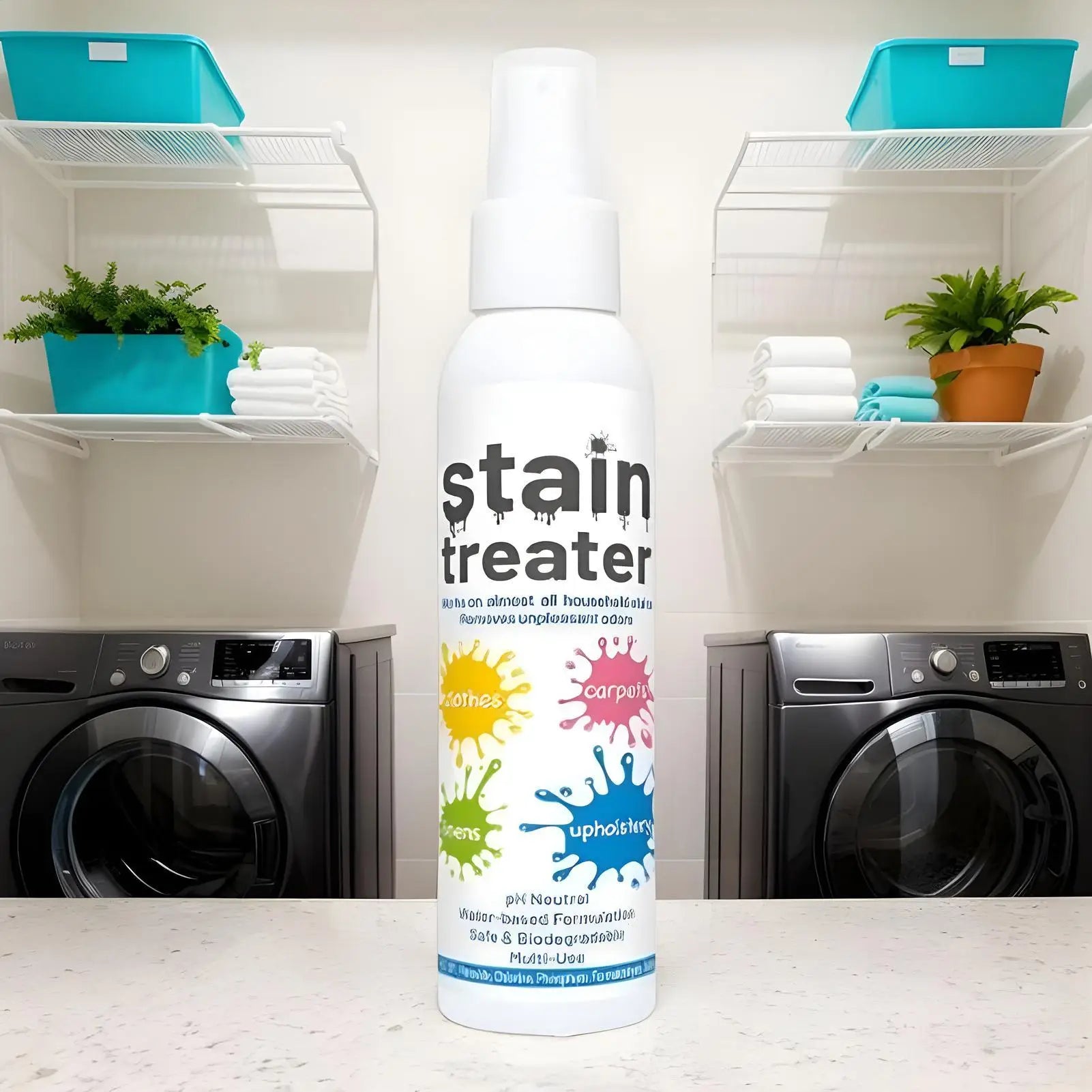 Laundry Spray Stain Removal Stain Remover Laundry Spray for Clothes 120ml Fabric Stubborn Grease Oil Cleaner for Travel Home Oasis Select