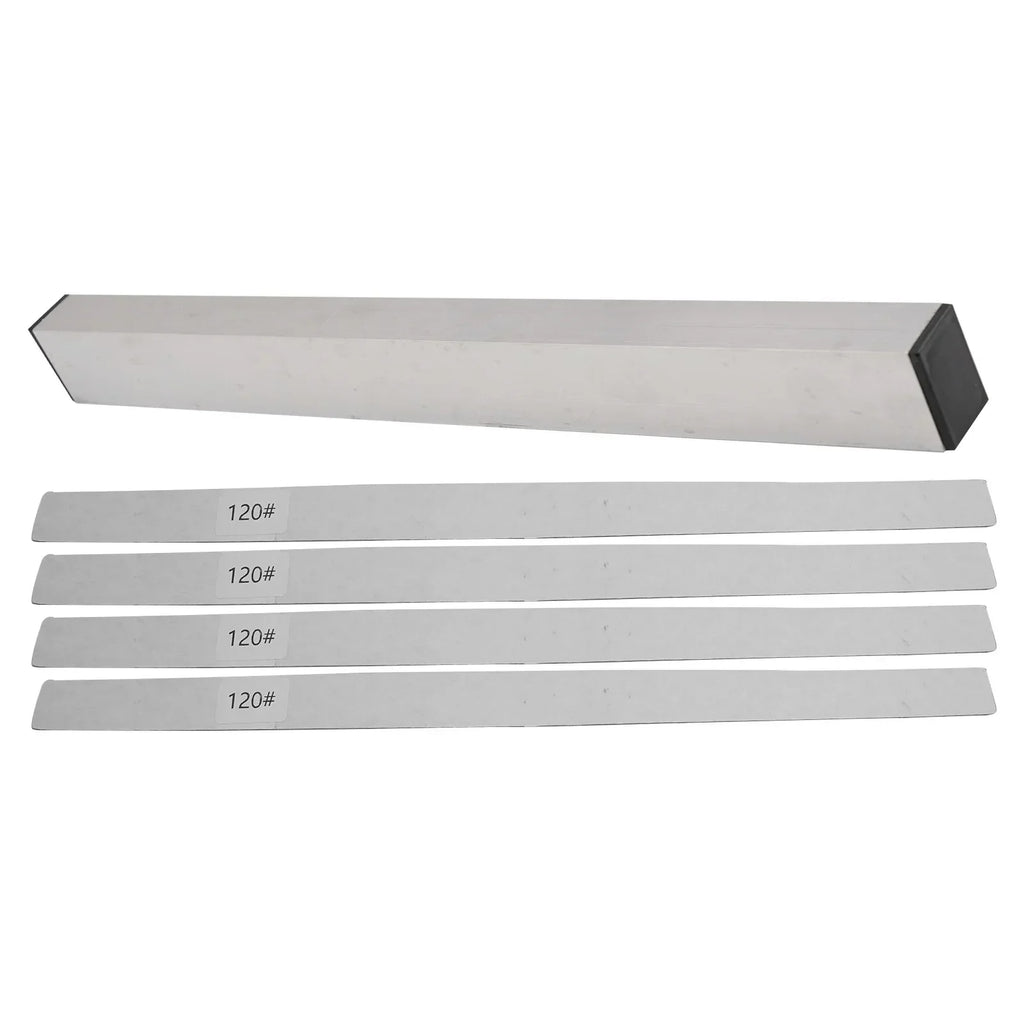 Complete Luthier Tool Set Guitar Neck Fret Leveling Bar With 6 SelfAdhesive Sandpaper 120-1000Grits Accurate Polishing Oasis Select