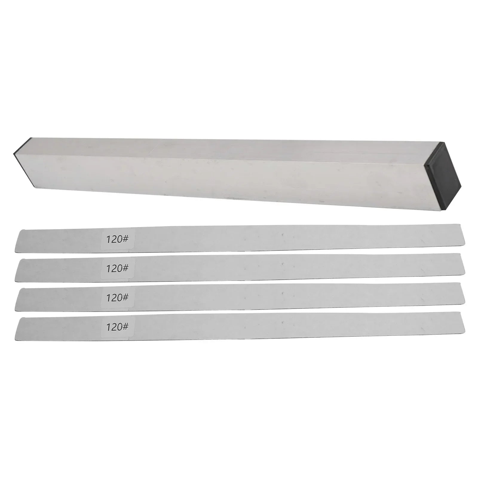 Complete Luthier Tool Set Guitar Neck Fret Leveling Bar With 6 SelfAdhesive Sandpaper 120-1000Grits Accurate Polishing Oasis Select