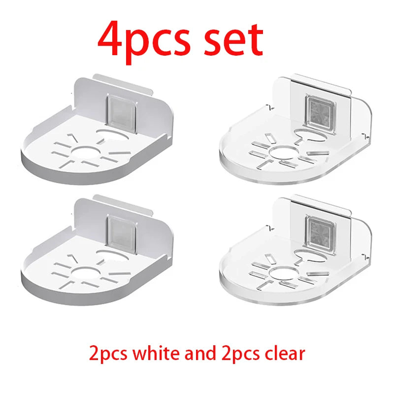 Universal Non-Drilling Wall Mount for CCTV Camera - Durable and Space-Saving Storage Holder Oasis Select 4pcs set