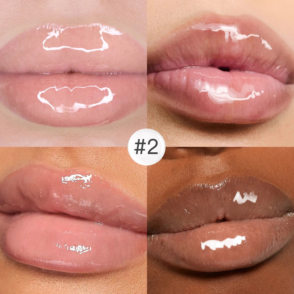 Lip Plumper Korean Cosmetics Moisturizing Transparent Gloss Fragrance Free Plumping Care 0.15oz Stocking Stuffer Oasis Select