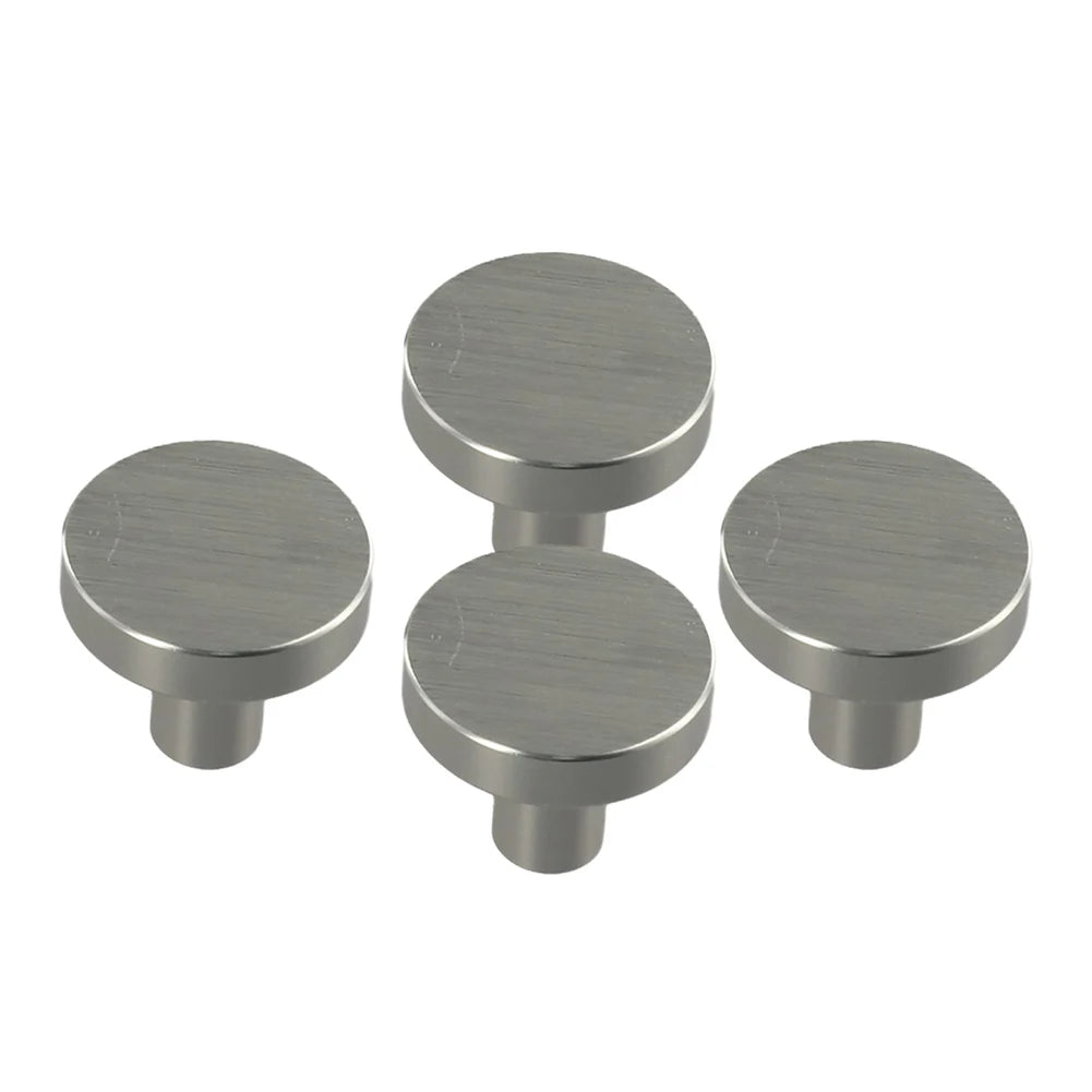 4/10pcs Cabinet Knobs Dresser Knobs Single Hole Round Handle Kitchen Cupboard Door Furniture Hardware Oasis Select
