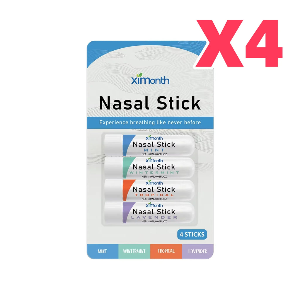 Ximonth Aromatherapy Nasal Inhaler Sticks 4-Pack – Cooling Oil Aromatherapy Inhaler Oasis Select 16sticks
