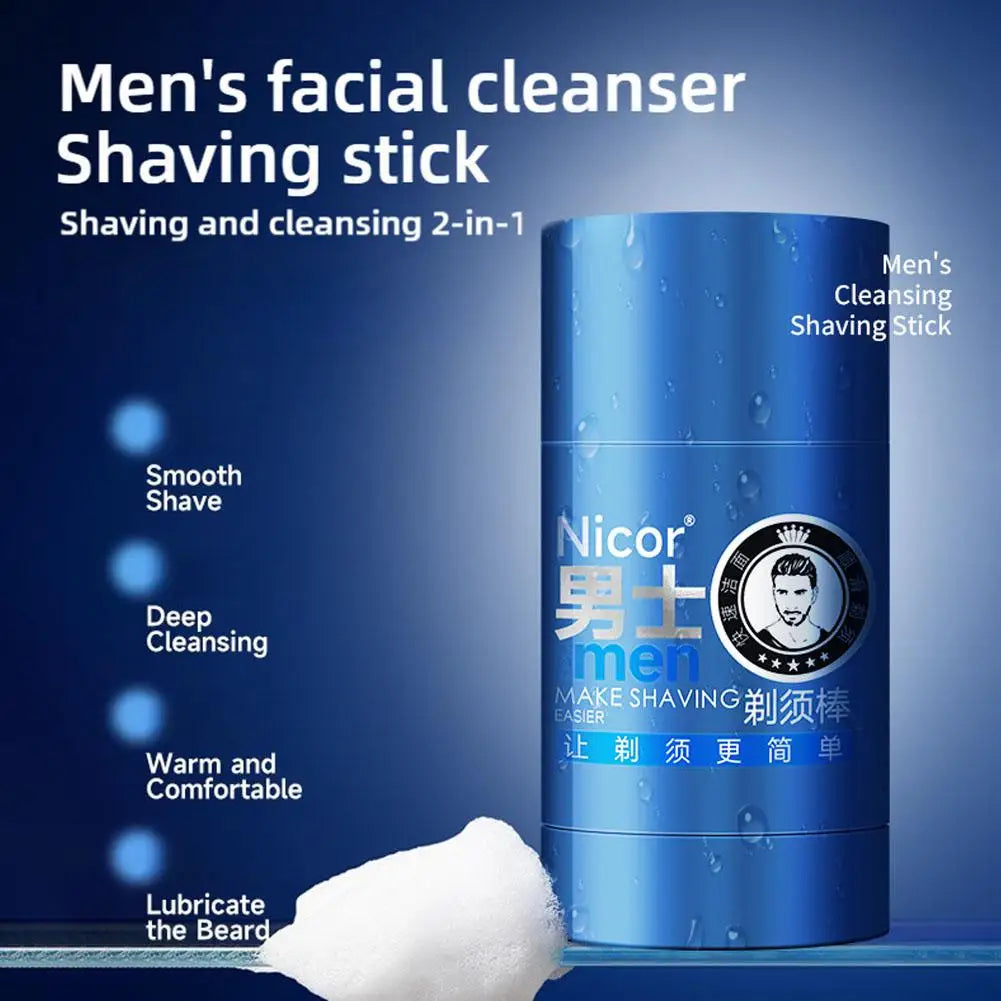 Mint Men's Shaving Cream Stick – 2-in-1 Shave & Cleanse Men's Shaving Cream Oasis Select