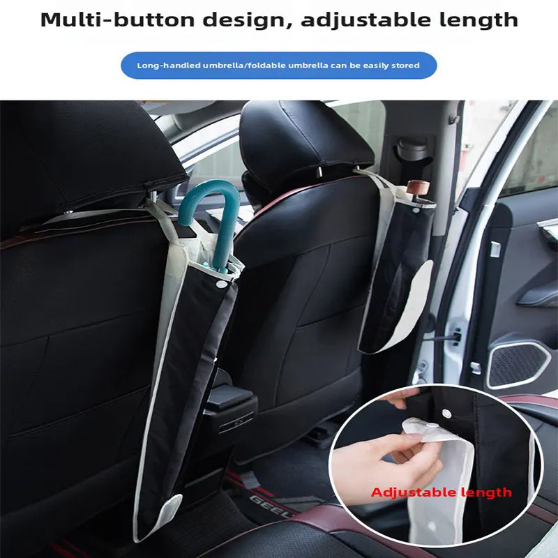 Car Umbrella Storage Bag – Waterproof Holder for 3 Umbrellas