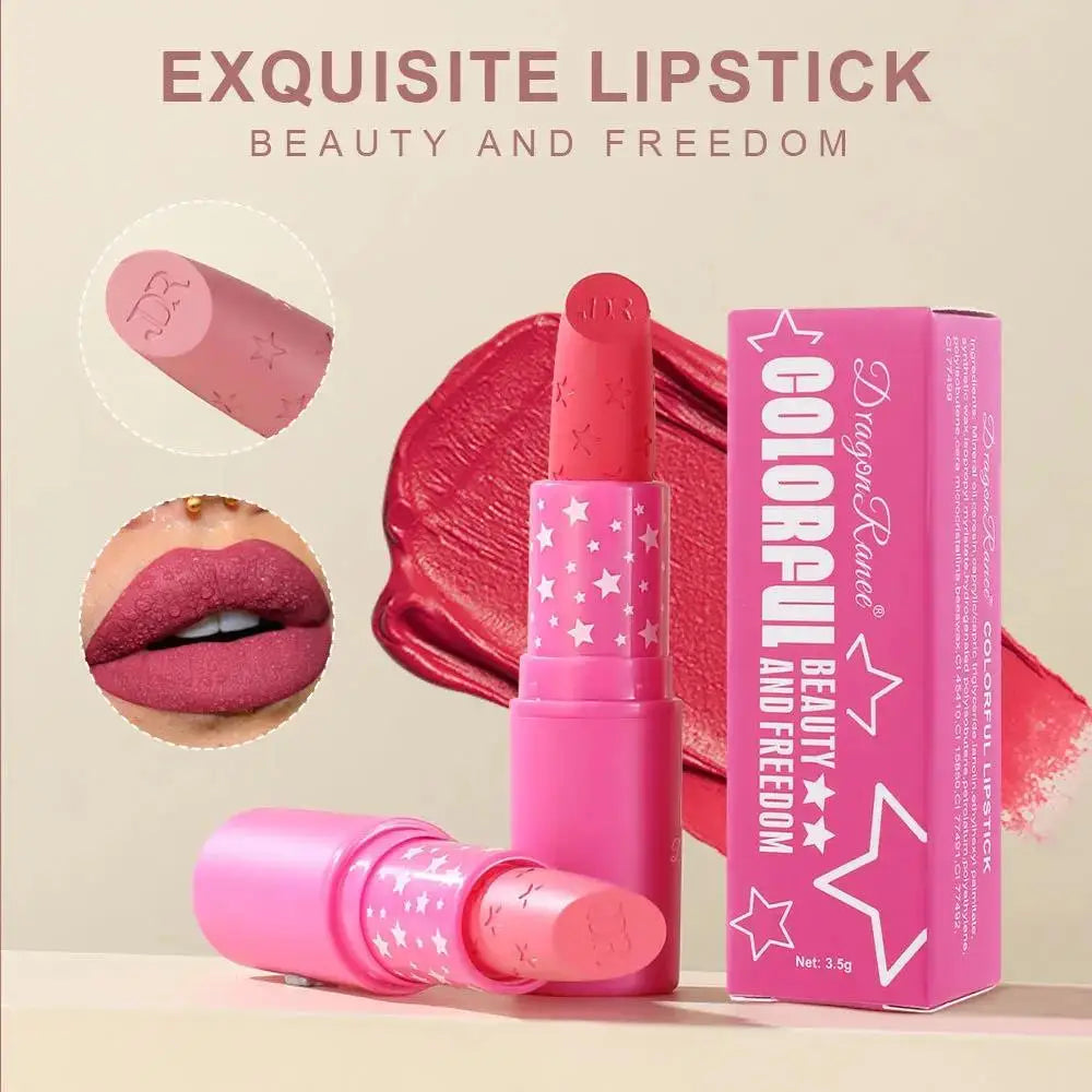 Dragon Ranee 3-Pc Matte Lipstick Set – Waterproof & Long Lasting