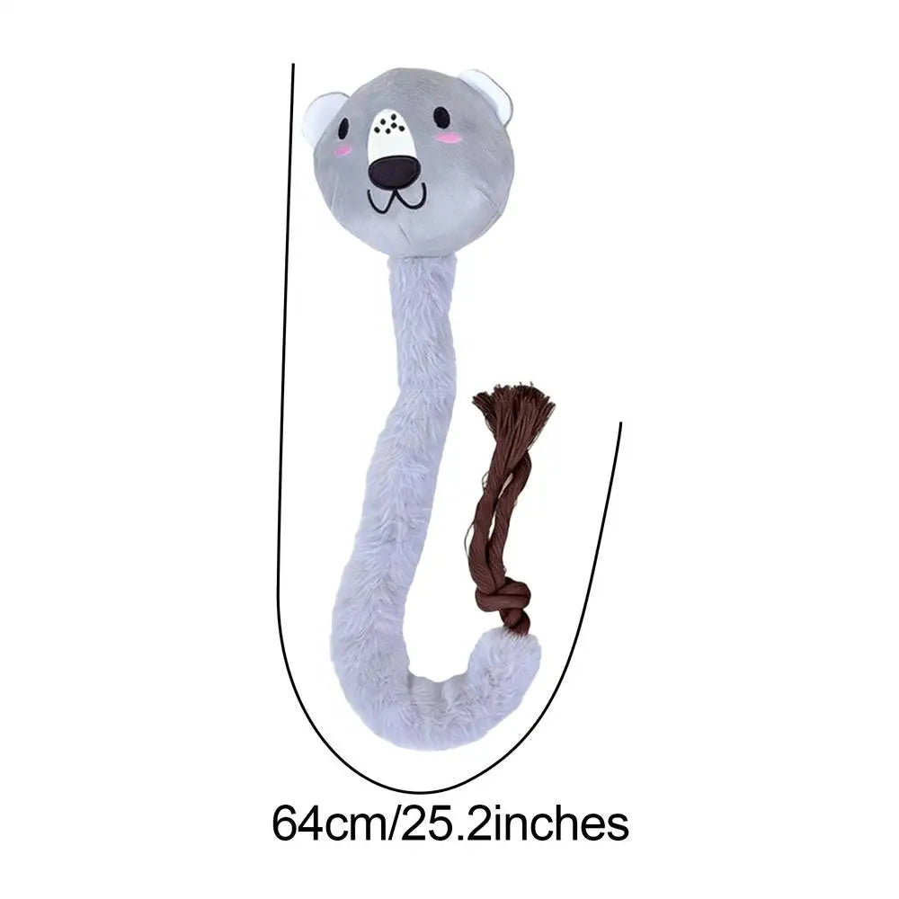 Interactive pet tug-of-war teeth cleaning and teeth-cleaning dog toys Plush Teething Animal Pet Supplies Stuffed Squeaky Toys Oasis Select koala