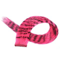 New Stripe Multi-color Leopard Printed Long Straight Wig Clip For Girls Highlights Wig Hairpieces Oasis Select A12