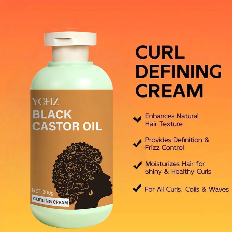 Curly Hair Styling Cream with Argan Oil – Anti-Frizz 300g