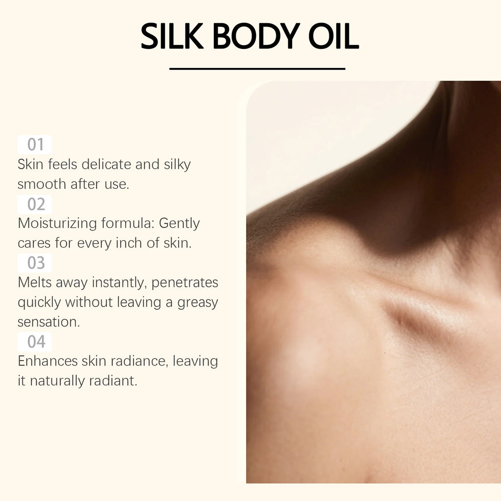 OceAura Dry Silk Body Oil – Moisturizing & Non-Greasy Skin Care Body Oil Oasis Select