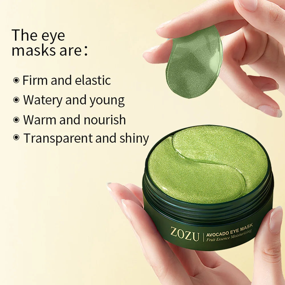 YOUNGCOME Avocado Collagen Eye Mask – Firming & Brightening Collagen Eye Patches Oasis Select