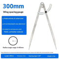 Stainless Steel Wing Divider Adjustable Lock Multipurpose Scriber for Leathercraft Woodworking Metalworking Marking Tools Oasis Select E