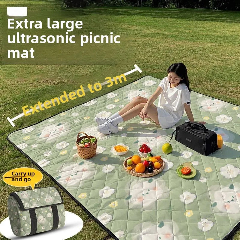 Picnic Mat Moisture-proof Mat Thickened Outdoor Camping Mat Music Festival Cushion Beach Mat Portable Floor Mat Oasis Select