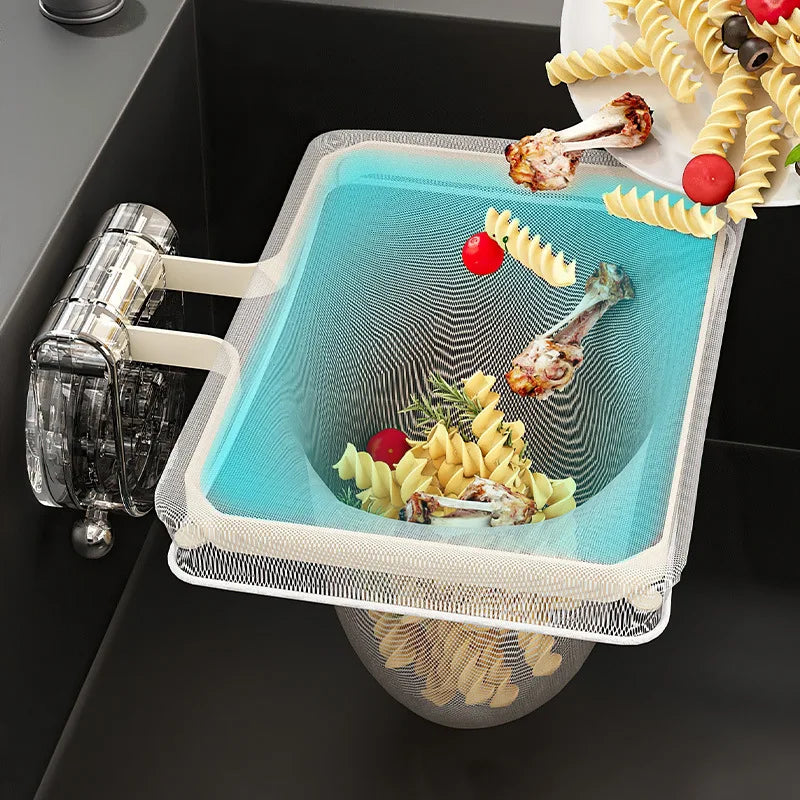 Kitchen Sink Drain Net Rack – Suction Cup Waste Filter